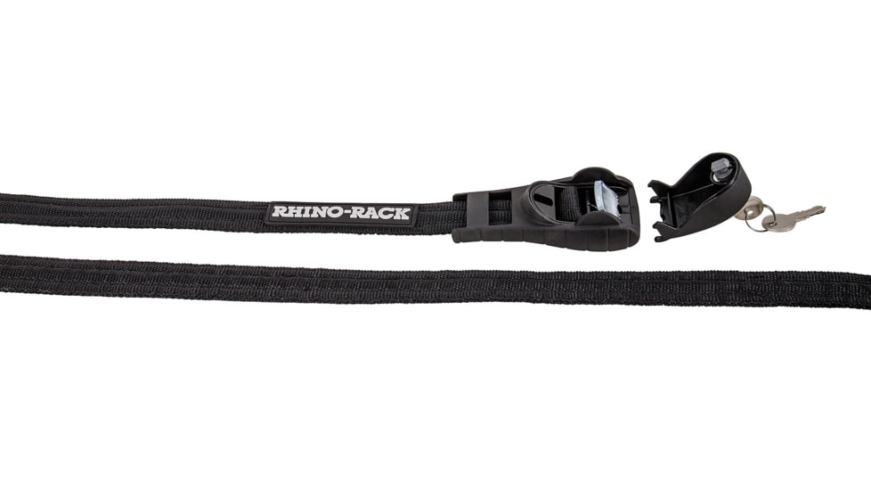 Rhino Rack Rapid Locking Strap 2.5m, Black, RTD25L