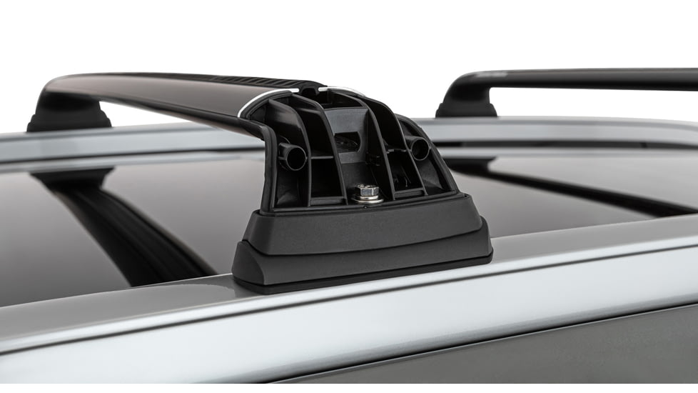 Rhino Rack Vortex RVP Black 2 Bar Roof Rack, Hyundai Santa Fe Gen4 2 Bar, RVP85