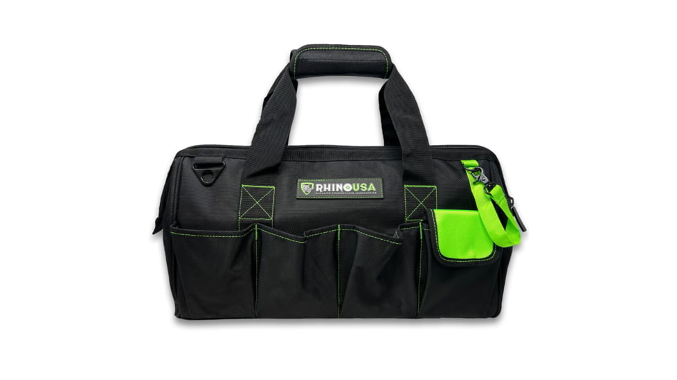 Rhino USA Heavy-Duty Tool Bag, Black, One Size, RNO-TOOLBAG-BLK