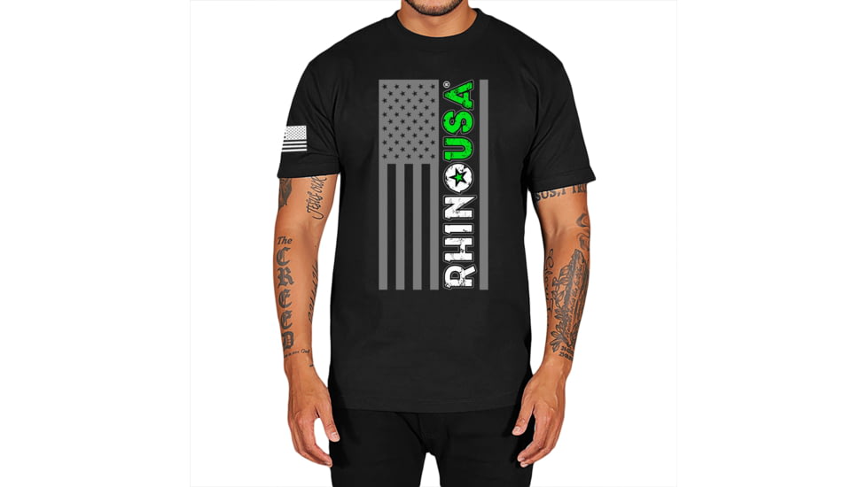 Rhino Usa, Inc. "Merica" Premium T-Shirt, ME-TSMRCS62XL-GRY