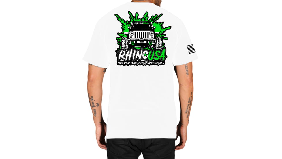 Rhino Usa "Mudslinger" Premium T-Shirt, AC-METSJSLAR-GRN