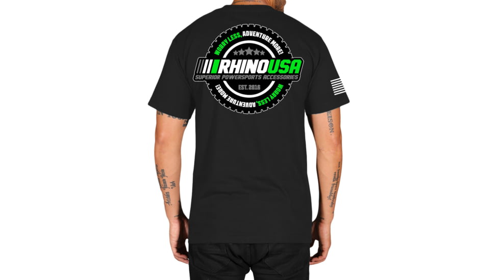 Rhino Usa "Speedway" Premium T-Shirt, AC-METSNCXL-GRN