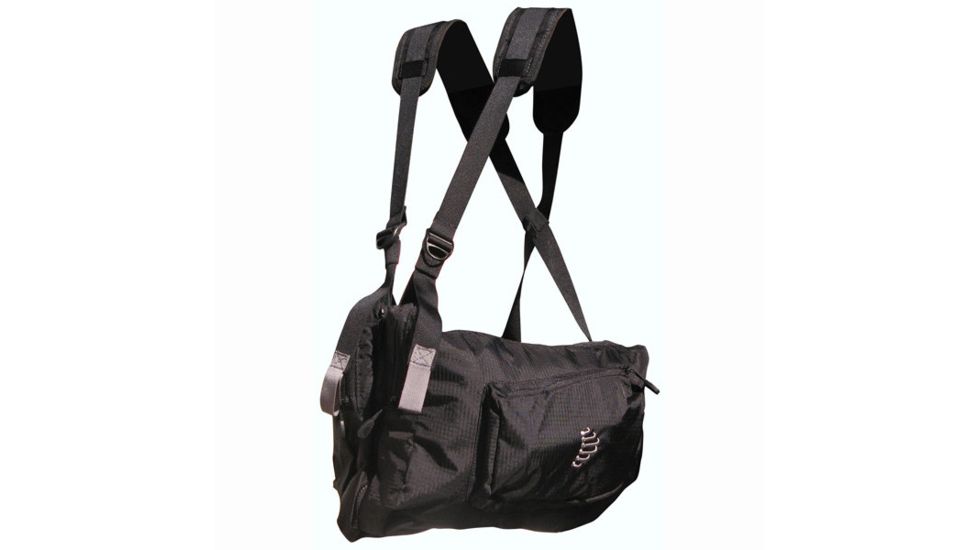 Ribz Front Pack, Stealth BLK, M, 34-38 w, 8 liter, RIBZBLK-M
