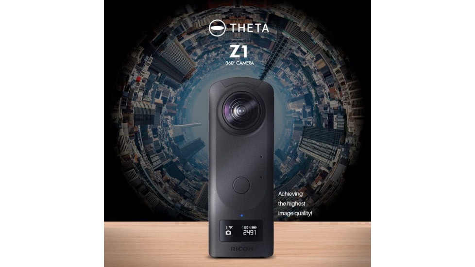 Ricoh Theta Z1 360 Camera, 51GB, Black, 910830