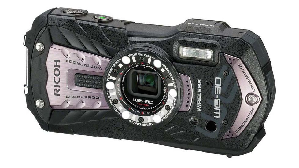 Ricoh WG-30W 16MP Camera Kit, Gray 4623