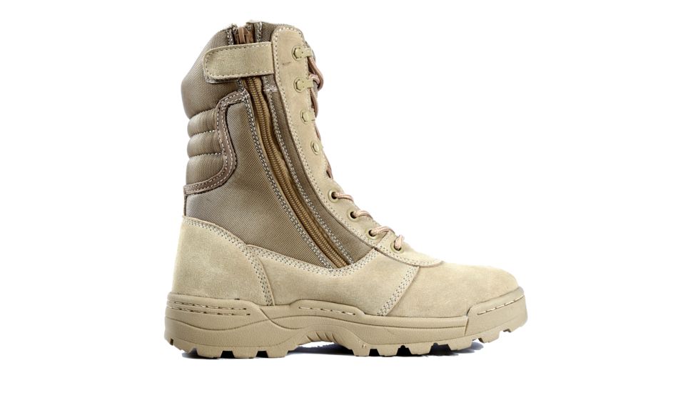 Ridge Outdoors 3105 Dura-Max Desert Zipper Boot, Black, 14W 3105-14.0W