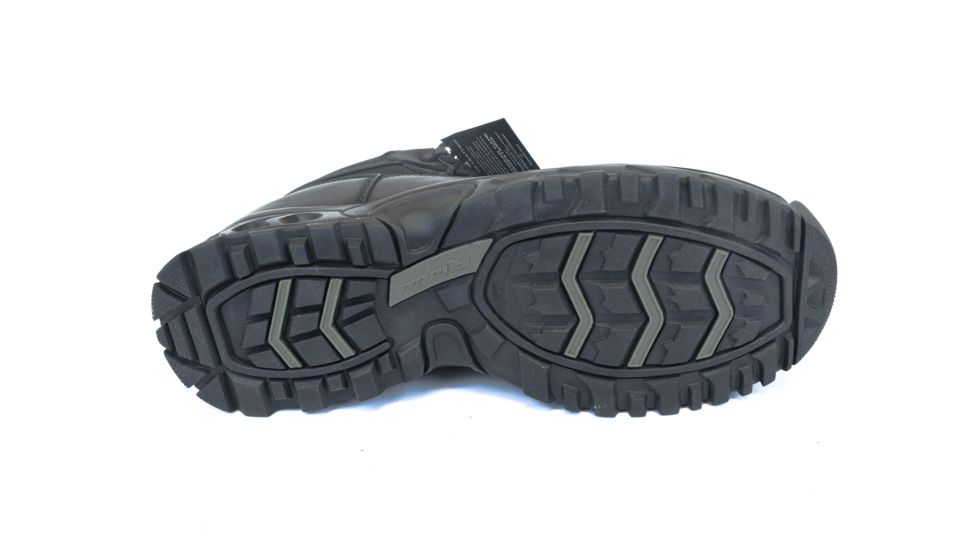 Ridge Outdoors 8003 Mid Side Zip Boot, Black, 15W 8003-15.0W