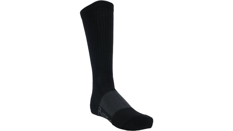 Ridge Outdoors Comfort-Dry Socks, Black, 10-13 180