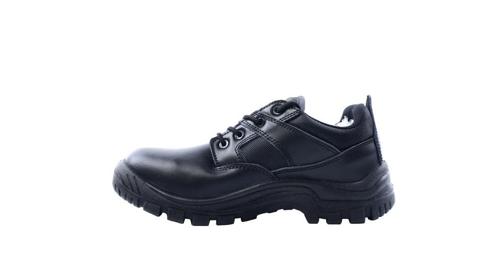 Ridge Outdoors Nighthawk Leather Oxford w/ Removable Insole,6 Wide, Black 2001-06.0 WIDE