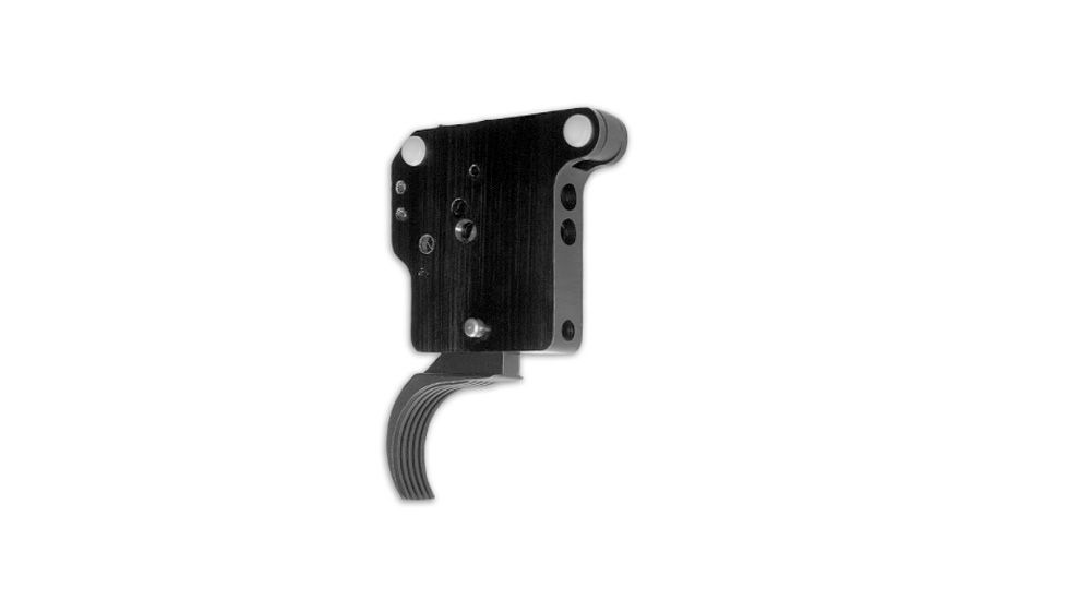 Rifle Basix Trigger, Remington Model 40x/700/721/XR-100, 2oz-6oz Pull, Silver, L-3 SILVER