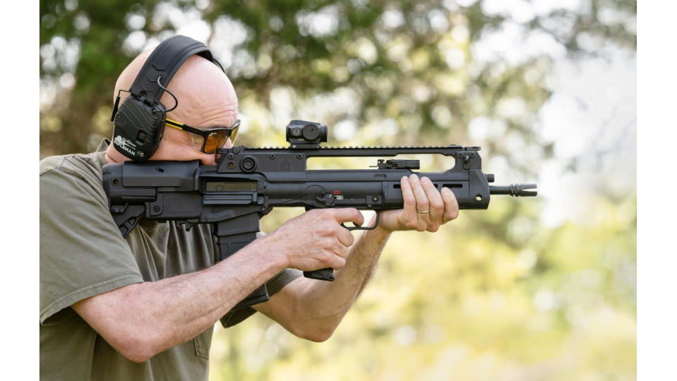 Rifleman TAC Electronic 25dB Hearing Protection, Black, One Size, RFTAC