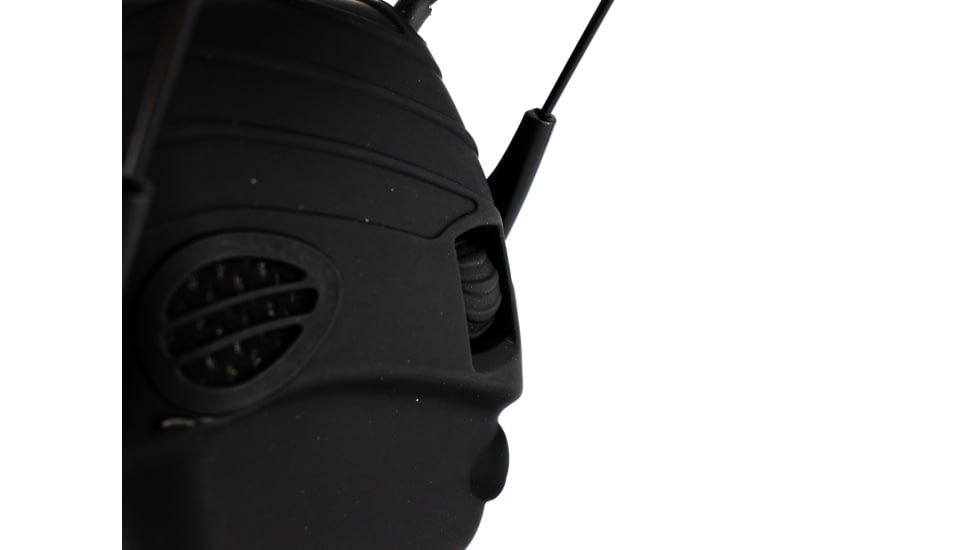 Riflemen OPMOD Tactical Ear Muffs, NRR 22 dB, Black, PETACHPOP, EDEMO6