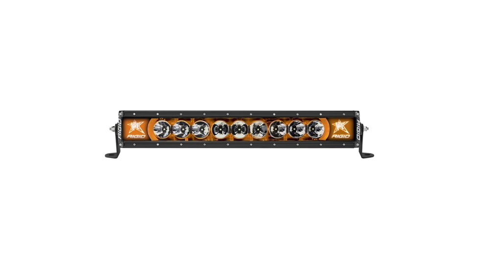 Rigid Industries 20" Amber Backlight Black Housing Radiance+ 76144