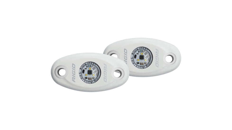Rigid Industries A-Series White High Power LED Light - Pair - Blue 71425