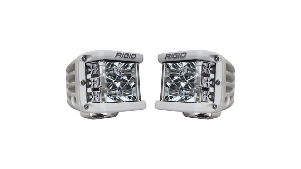Rigid Industries D-SS PRO Flood LED Surface Mount Light, Pair, White, 862113