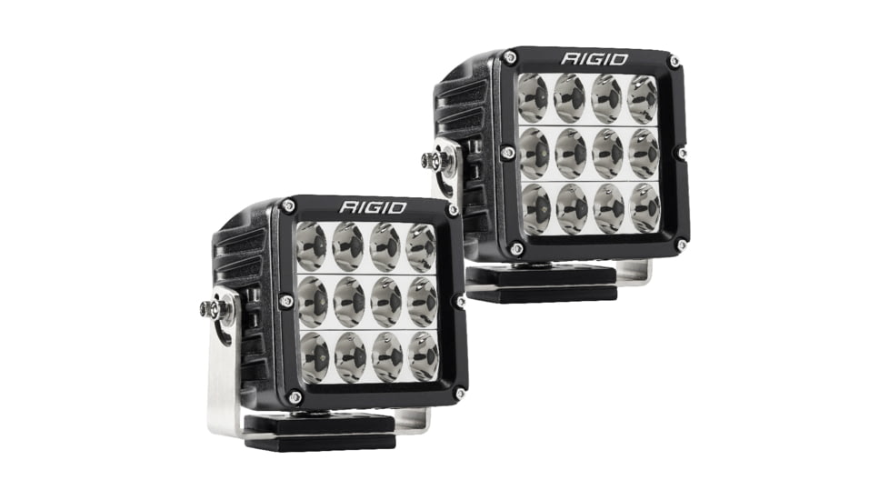 Rigid Industries D-XL PRO Specter-Driving LED Light, Pair, Black, 322613
