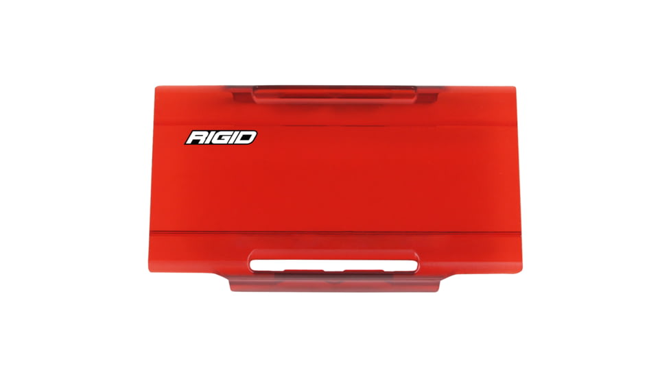Rigid Industries E-Series Lens Cover 6" - Red 72396