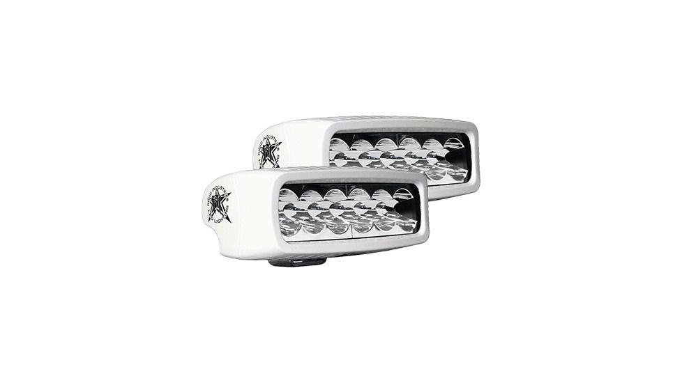 Rigid Industries Flood Light, Marine SR-Q2 Series, Pair, New Condition RIG-95511