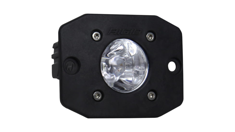 Rigid Industries Ignite Flush Mount Spot Light, Single, Black, 20611