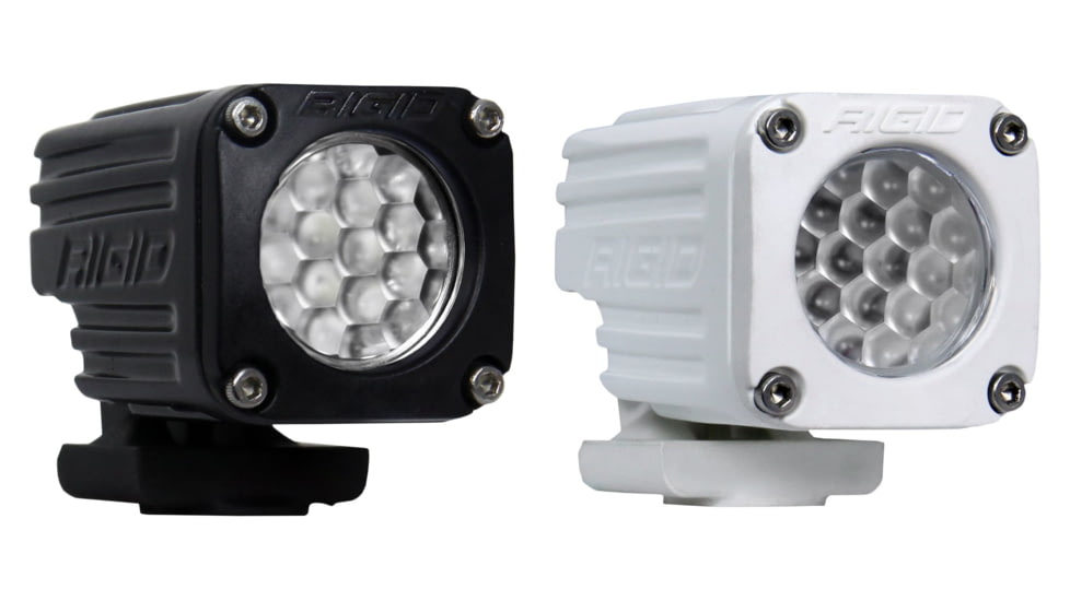 Rigid Industries Ignite Surface Mount Diffused, Black, White