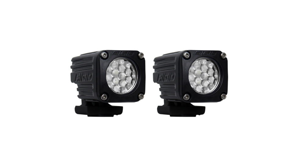 Rigid Industries Ignite 1000 Lumens LED Surface Mount Diffused Light, Pair, Black, 20541