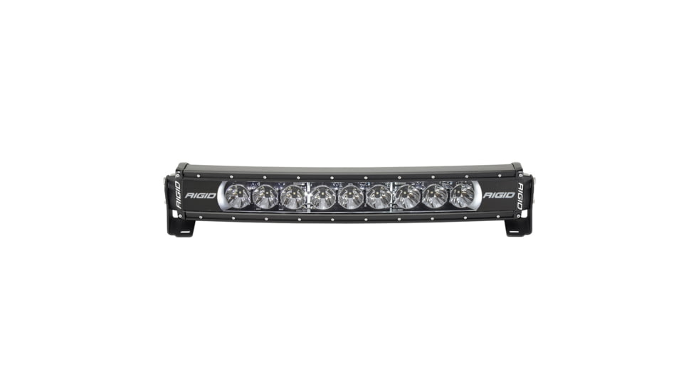 Rigid Industries Radiance + 16632 Lumens LED Curved RGBW Light Bar, 20in, 320053