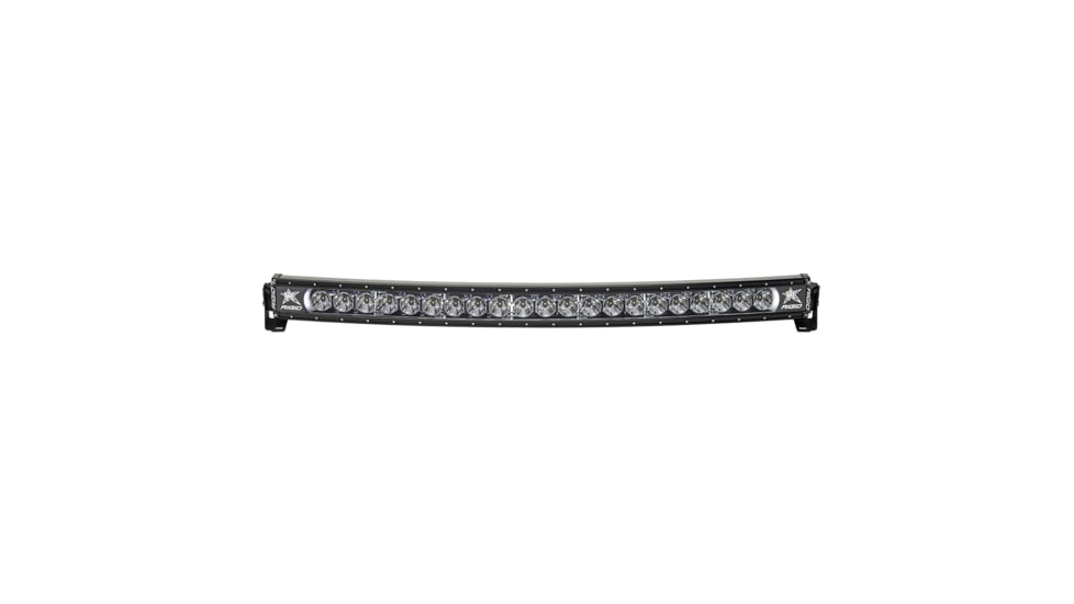Rigid Industries Radiance+ LED Curved Light Bar w/ White Backlight / Black Housing, 40in, 34000
