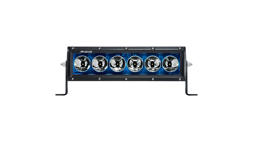 Rigid Industries Radiance+ LED Light Bar w/ Blue Backlight / Black Housing, 10in, 210013