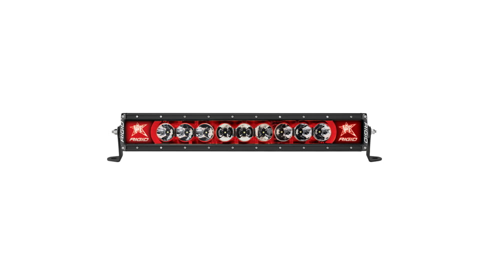 Rigid Industries Radiance+ LED Light Bar w/ Red Backlight / Black Housing, 20in, 220023