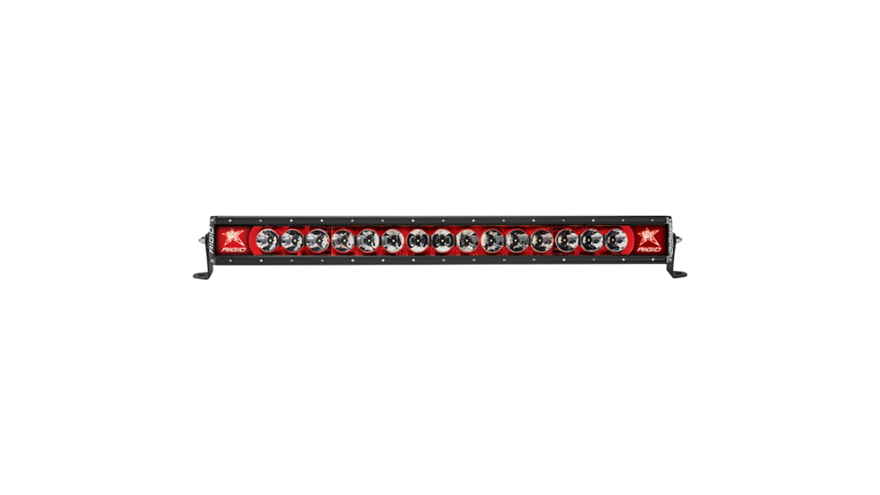 Rigid Industries Radiance+ LED Light Bar w/ Red Backlight / Black Housing, 30in, 230023