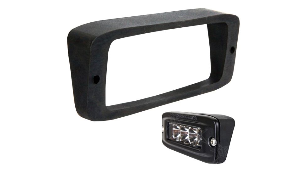 Rigid Industries SR-Q Series Angled Flush Mount Kit - Up/Down 52506