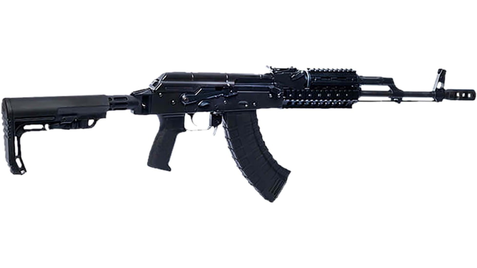 Riley Defense RAK-47 Tactical MFT Semi-Auto Rifle, 7.62x39mm, 16.25in Barrel, 1-9.45, Polymer Black Stock, Black, 30RD, RAK103MFT-FRRMPG