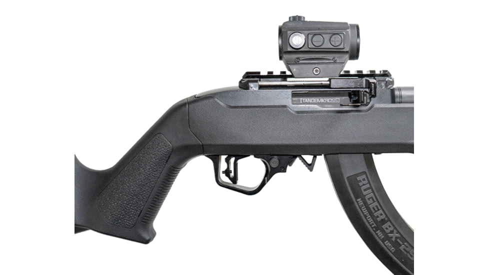 Rim/Edge Ruger 10/22 Skeletonized Magazine Release, Black, TK18N0528BLK1