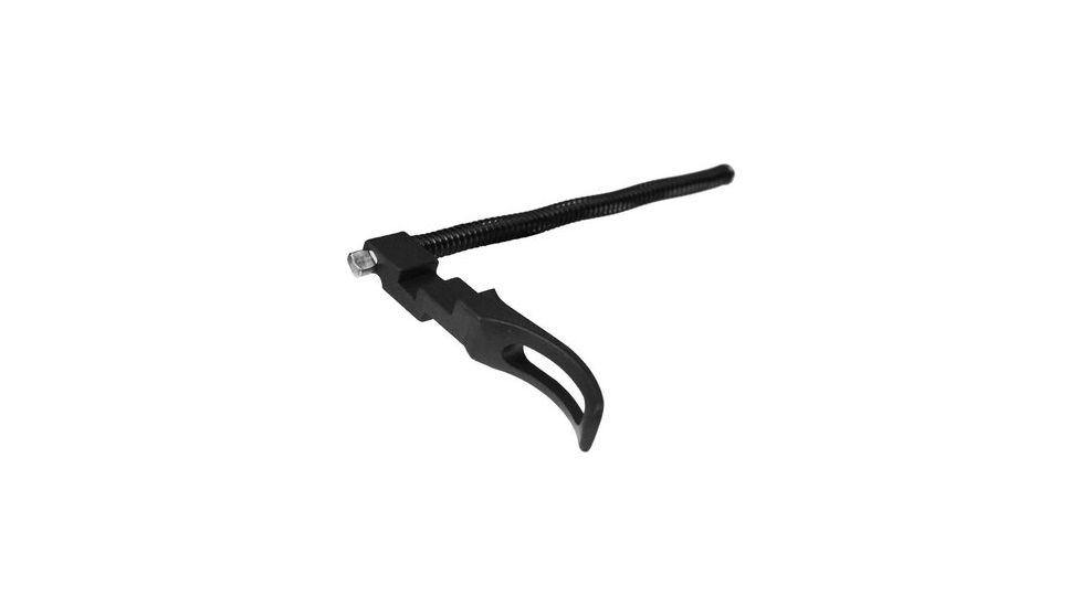 Rim/Edge Spartan Skeletonized Charging Handle for Ruger 10/22, Black, 3018N0121BLK1