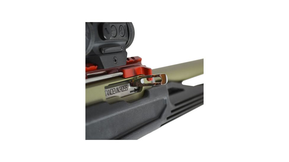 Rim/Edge Spartan Skeletonized Charging Handle for Ruger 10/22, Chrome, 3018N0121CRM1