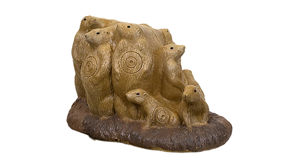 Rinehart Prairie Dog Coterie Target, Brown, 51511