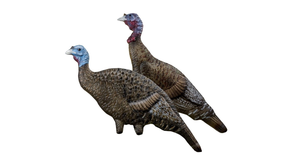 Rinehart Turkey Decoy Combo Hen and Jake, Black 85126