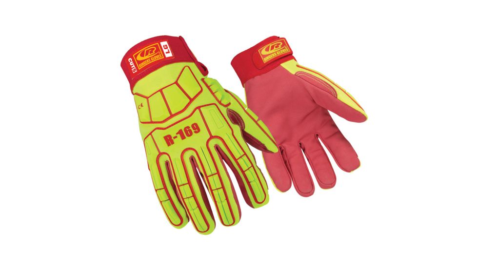 Ringers Gloves Super Hero Synthetic Leather Secure Cuff Gloves - R169-08