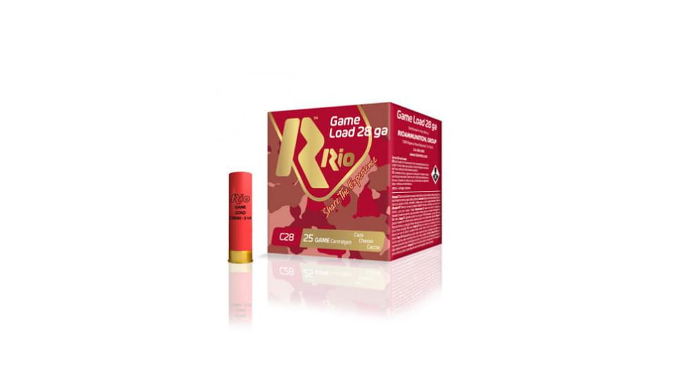 RIO Ammunition Heavy Field 28 ga 2 3/4in MAX 1 oz Size 6 1200 fps - 25/box, RCHV286