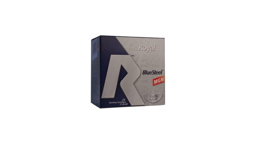 RIO Ammunition Royal Blue Steel 12ga 3in 1-1/8oz Size 3 25/box, RBSM323