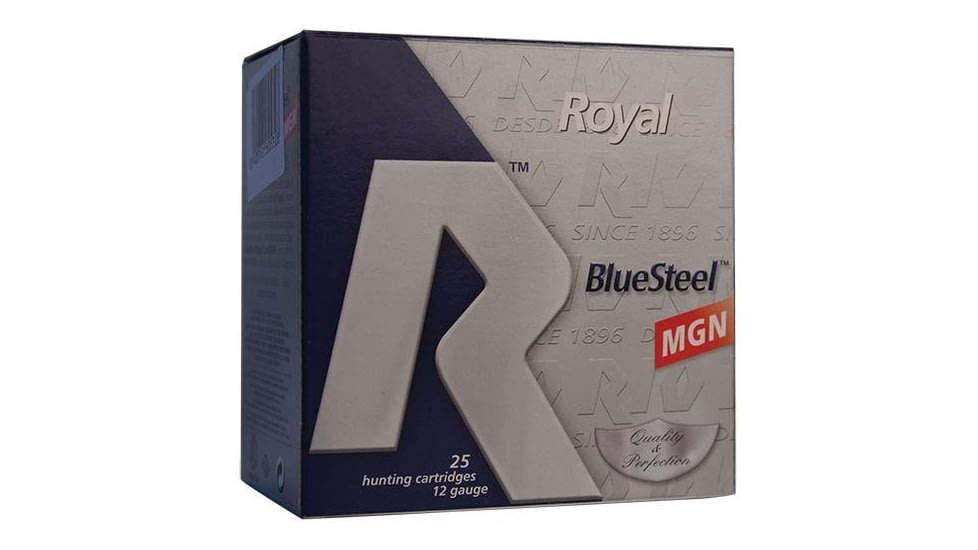 RIO Ammunition Royal BlueSteel 12 ga 3 1/2in MAX 1 9/16 oz Size 3 1300 fps - 25/box, RBSSM443