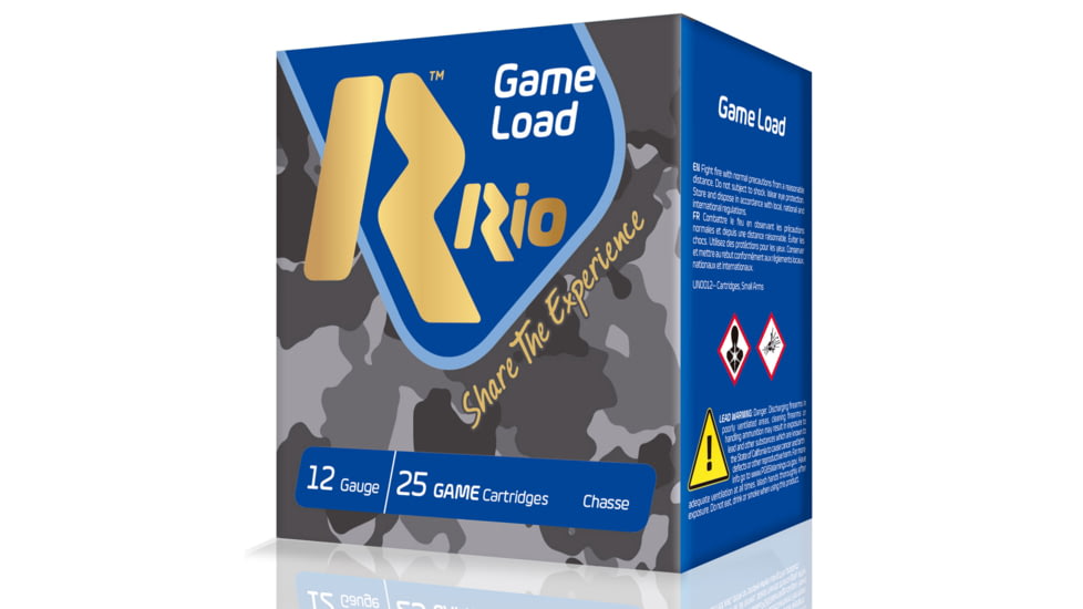RIO Ammunition SG328 Game Load Super Game High Velocity 12 Gauge 2.75 1-1/8 Oz
