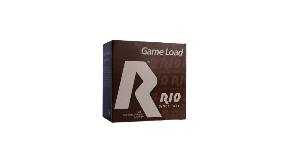 RIO Ammunition Top Game HV 12 ga 2 3/4in 3 3/4 dr 1 1/4 oz Size 4 1330 fps - 25/box, TGHV364
