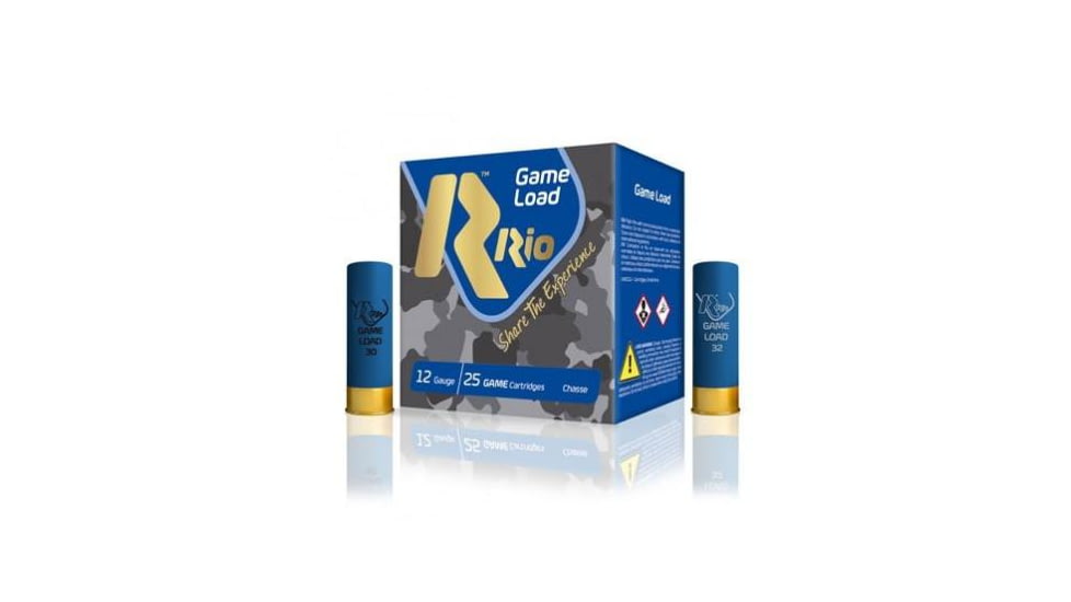 RIO Ammunition Top Game HV 12 ga 2 3/4in 3 3/4 dr 1 1/4 oz Size 8 1330 fps - 25/box, TGHV368