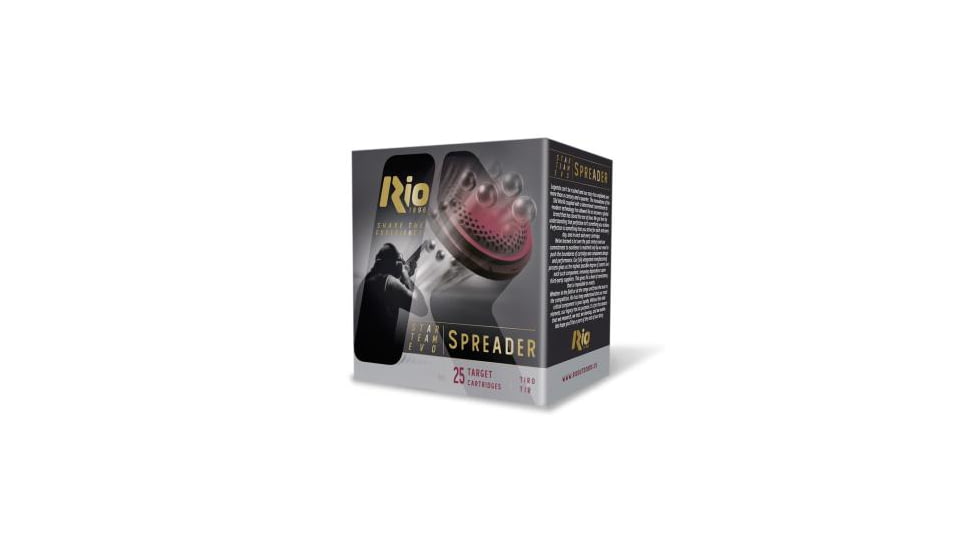 Rio Outdoors Corp Rio Star Team Evo Spreader Shotshells 20ga 2-3/4" 7/8oz 1250 fps #8.5 25/ct, STSP2085