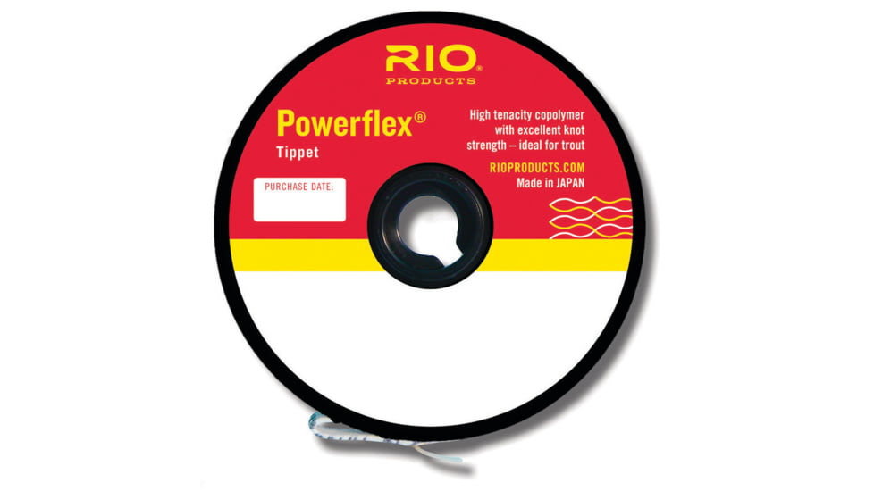 RIO Products Powerflex 1X Tippet, 30yd, 13lb, RIO-22007