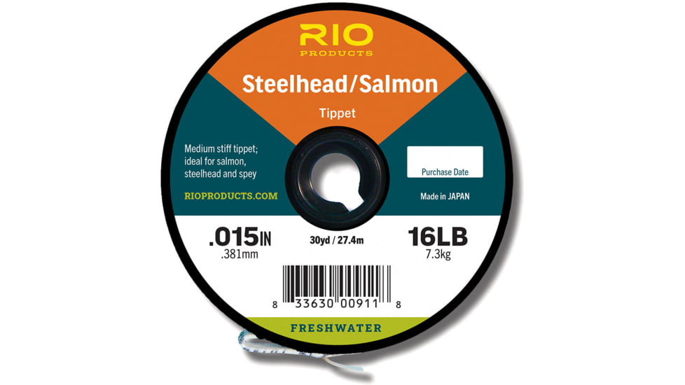 RIO Products Salmon/Steelhead Tippet, Glacial Green, 30yd, 10lb, RIO-22070