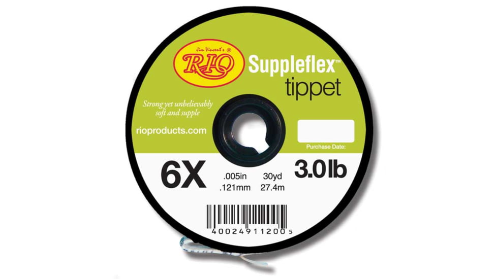 Rio SuppleFlex Tippet - 4X