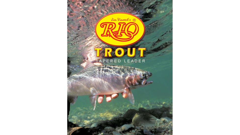 Rio Trout Knotless 7.5ft 3pk - 7X