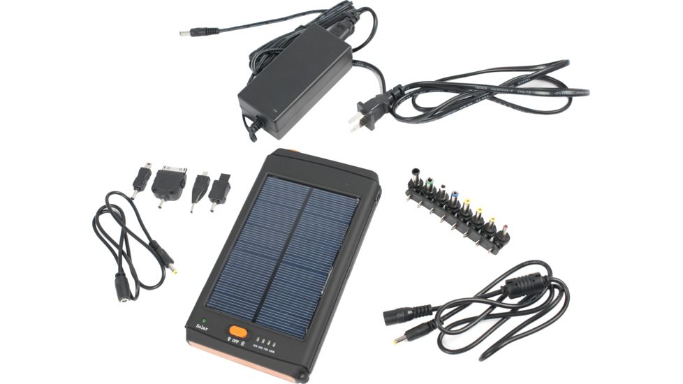 Ripa Super Solar Charger GSD-01 w/Accessories